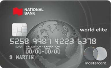 National Bank World Elite® Mastercard®