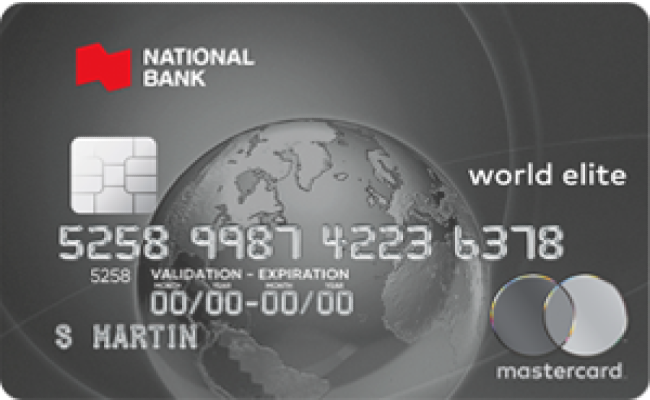 NationalBank World Elite Mastercard