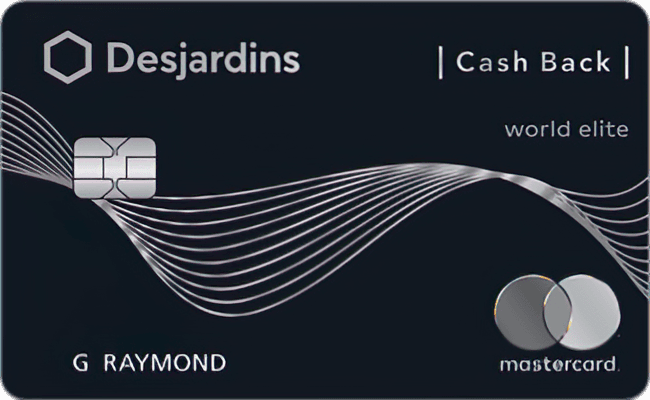 Desjardins Cash Back World Elite® Mastercard®