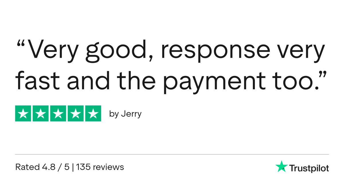 Trustpilot review 8